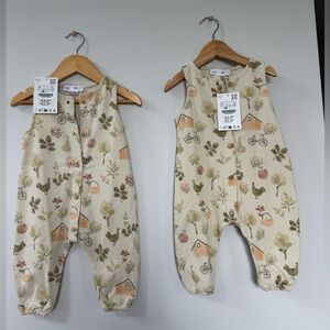 New! Bundle! Zara baby romper size 6-9 months